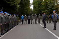 Minister Vulin: The Guard of the Serbian Armed Forces is not for parades only