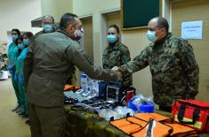 Minister Vulin: Military health care is ready for the new wave of coronavirus