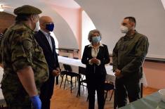 Minister Vulin: Military Hospital in Novi Sad has adapted its capacities and received COVID patients 