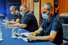 Састанак министра Вулина са представницима Синдиката „Независност” у Министарству одбране и Војсци Србије 