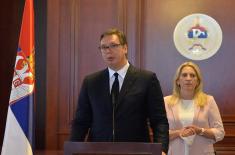 Predsednik Vučić: Naša je obaveza da pomognemo narodu u Republici Srpskoj 