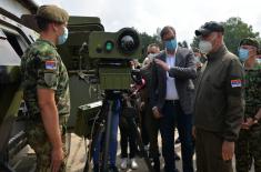 President Vučić in Sremska Mitrovica: The largest order of the Serbian Armed Forces placed with the domestic defence industry