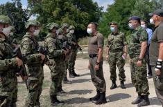 Minister Vulin: The process of modernization, training and equipping of the Serbian Armed Forces continues