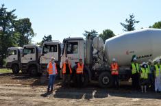 The beginning of the construction of a new and modern Covid hospital