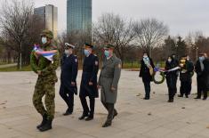 Полагање венаца поводом Дана војних ветерана