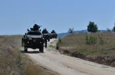 Military Police in a demanding training