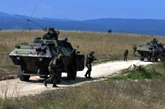 Military Police in a demanding training