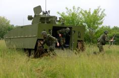 Modernization of an infantry fighting vehicle