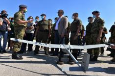 President of Republic and Supreme Commander Aleksandar Vučić Attended Demonstration of Capabilities of Part of Serbian Armed Forces Units  