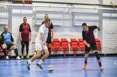 Sports meeting between Serbian and Hungarian officers