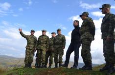 Activities of the Defence Minister in Southern Serbia