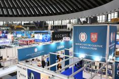 Представници система одбране на 68. Међународном београдском сајму књига