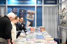 Представници система одбране на 68. Међународном београдском сајму књига