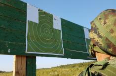 Members of the Serbian Armed Forces at an Exercise in the Russian Federation