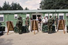 Делегације скупштинских одбора у посети јединицама Војске Србије у Копненој зони безбедности