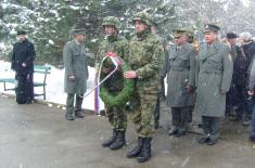 Members of the Serbian Armed Forces marked the Remembrance Day