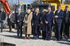 Minister Vučević lays foundation stone of new facility at “Torlak” 