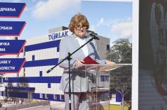 Minister Vučević lays foundation stone of new facility at “Torlak” 