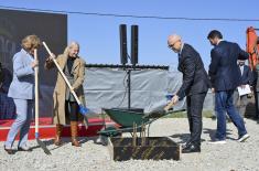 Minister Vučević lays foundation stone of new facility at “Torlak” 