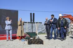 Minister Vučević lays foundation stone of new facility at “Torlak” 