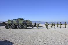 Обука на новим борбеним возилима у јединицама Војске Србије