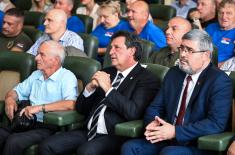 Председници Вучић и Додик обишли ветеране из Србије и Републике Српске