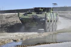 Обука на новим борбеним возилима у јединицама Војске Србије