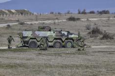 Обука на новим борбеним возилима у јединицама Војске Србије