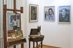 State Secretary Starović opens exhibition of paintings by Branislav Vuleković