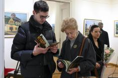 State Secretary Starović opens exhibition of paintings by Branislav Vuleković