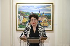 State Secretary Starović opens exhibition of paintings by Branislav Vuleković