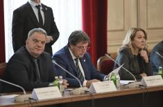 Министар Гашић присуствовао заједничкој седници Владе Србије и Покрајинске Владе