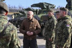 Minister Vučević in Nikinci: Serbian Armed Forces stronger day by day