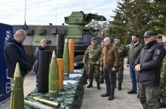 Minister Vučević in Nikinci: Serbian Armed Forces stronger day by day