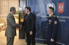 Пријем министра одбране и начелника Генералштаба поводом новогодишњих и божићних празника