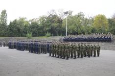 Minister Gašić attends ceremony marking anniversary of “1300 Corporals” Secondary Vocational Military School