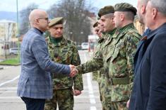 Minister Vučević visits Technical Overhaul Institute “Čačak”