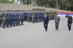 Minister Gašić attends ceremony marking anniversary of “1300 Corporals” Secondary Vocational Military School