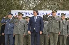 Minister Gašić attends ceremony marking anniversary of “1300 Corporals” Secondary Vocational Military School