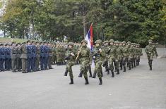 Minister Gašić attends ceremony marking anniversary of “1300 Corporals” Secondary Vocational Military School