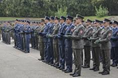 Minister Gašić attends ceremony marking anniversary of “1300 Corporals” Secondary Vocational Military School