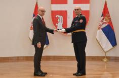 Decorations awarded to members of Ministry of Defence, Serbian Armed Forces