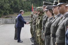 Minister Gašić attends ceremony marking anniversary of “1300 Corporals” Secondary Vocational Military School