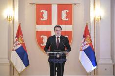 Пријем министра одбране и начелника Генералштаба поводом новогодишњих и божићних празника