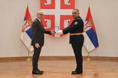 Decorations awarded to members of Ministry of Defence, Serbian Armed Forces