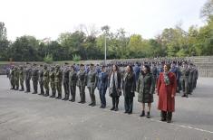 Minister Gašić attends ceremony marking anniversary of “1300 Corporals” Secondary Vocational Military School