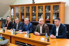 Minister Vučević visits “Sloboda” Čačak