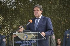 Minister Gašić attends ceremony marking anniversary of “1300 Corporals” Secondary Vocational Military School