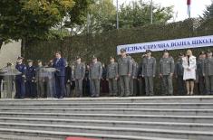 Minister Gašić attends ceremony marking anniversary of “1300 Corporals” Secondary Vocational Military School