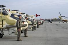 Председник Вучић обишао новонабављена средства наоружања и војне опреме за Војску Србије